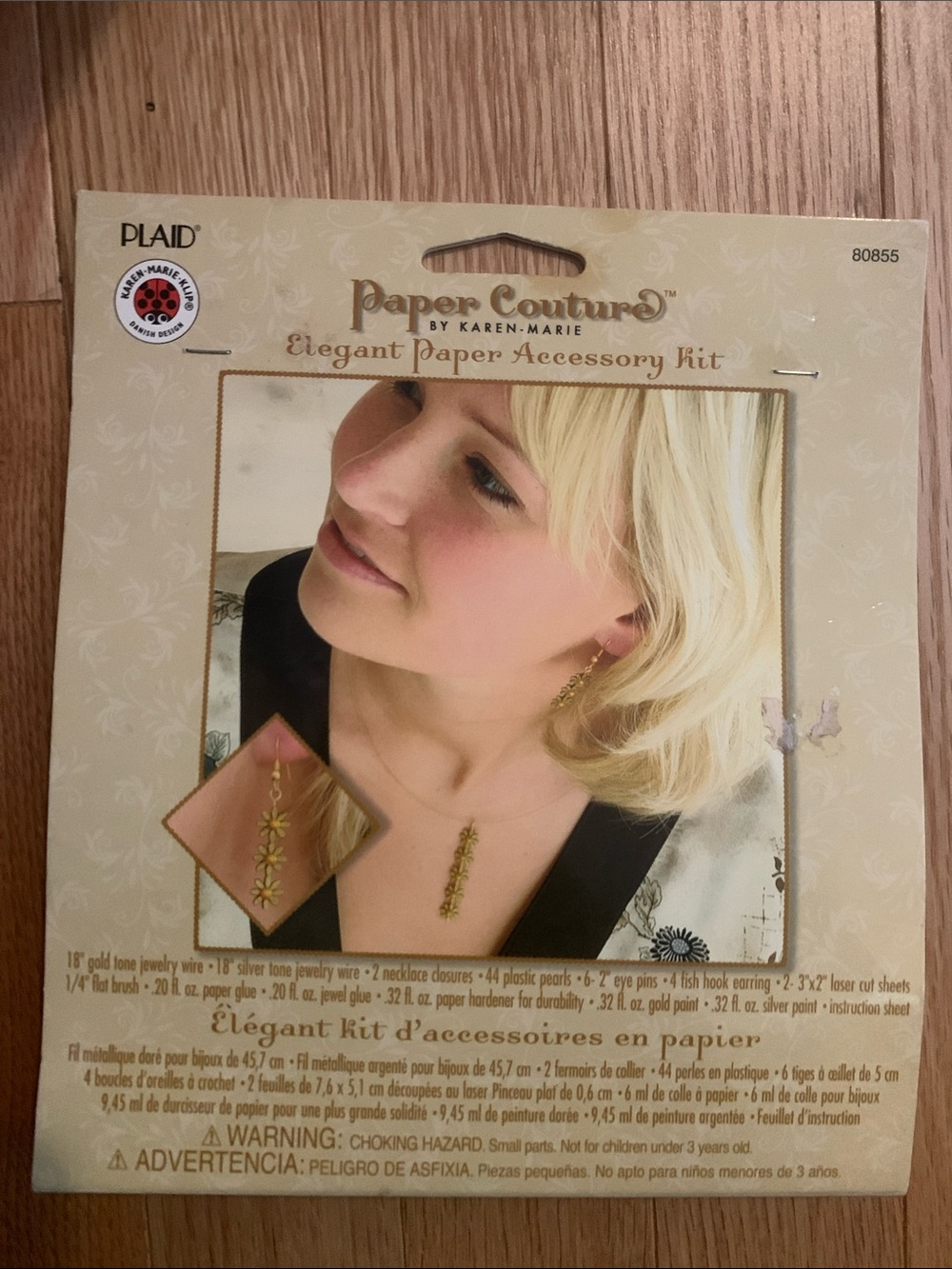 NWT Gold Tone Jewelry Craft kit
